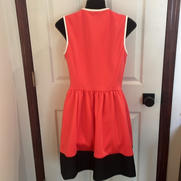 Coral pink Kate spade scuba dress - Picture 2 of 9